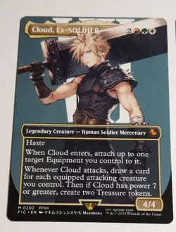 Cloud, Ex-SOLDIER (Borderless) Mtg Final Fantasy Regular *Nm-Gem* - Image 1