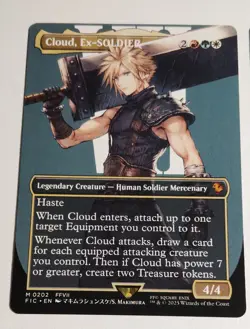 Cloud, Ex-SOLDIER (Borderless) Mtg Final Fantasy Regular *Nm-Gem* - Image 3