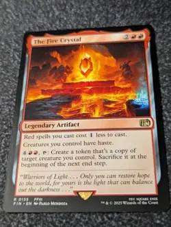 Magic the gathering Final fantasy The Fire Crystal Final Fantasy Regular - Image 1