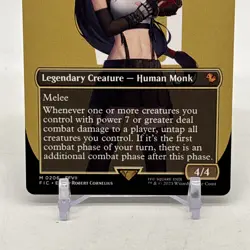 Tifa, Martial Artist (Borderless) Commander: Final Fantasy Regular MTG Non Foil! - Image 12