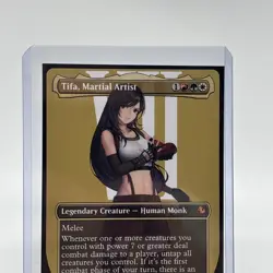 Tifa, Martial Artist (Borderless) Commander: Final Fantasy Regular MTG Non Foil! - Image 3