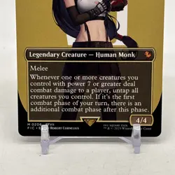 Tifa, Martial Artist (Borderless) Commander: Final Fantasy Regular MTG Non Foil! - Image 5