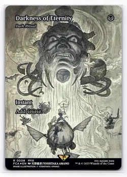 MTG Final Fantasy - Darkness of Eternity (Borderless Foil) R 0008 FCA - Image 3