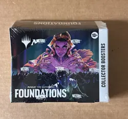 Magic: The Gathering Foundations - Collector Booster Box - Sealed - US SELLER - Image 1