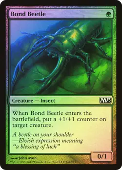 2013 Bond Beetle Magic English Foil MTG Magic - Image 2