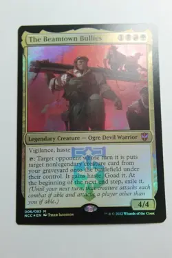MTG The Beamtown Bullies x1-Foil -New Capenna Commander-Near Mint/Pack Fresh - Image 1