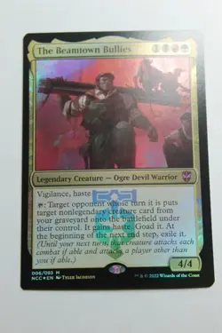 MTG The Beamtown Bullies x1-Foil -New Capenna Commander-Near Mint/Pack Fresh - Image 2