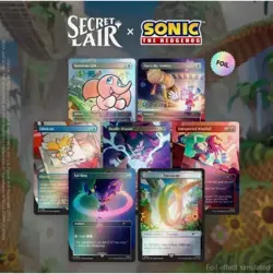 7 CARD SET - OPENED - Chasing Adventure✨ FOIL ✨ Secret Lair x Sonic-UNSEALED MTG - Image 9