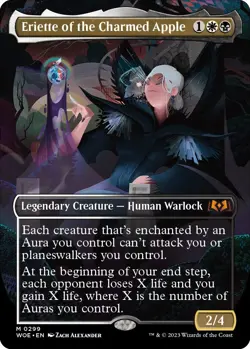 Foil - Eriette of the Charmed Apple (Borderless) - 299 / NM / English MTG - Image 1