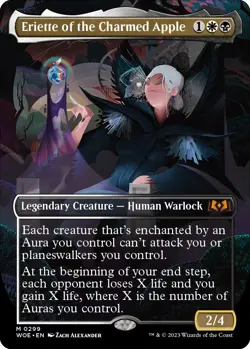 Foil - Eriette of the Charmed Apple (Borderless) - 299 / NM / English MTG - Image 2