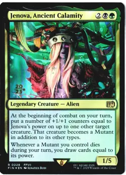 Jenova, Ancient Calamity #228 Pre-Release FOIL - NM - MTG - Image 1