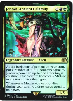 Jenova, Ancient Calamity #228 Pre-Release FOIL - NM - MTG - Image 4