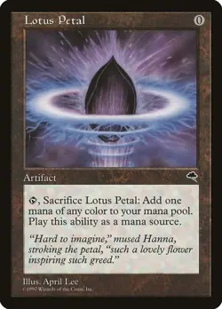 Lotus Petal - Tempest (TMP) - HP - MTG - Image 2