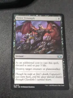 MTG - Bitter Triumph - Free P+P - Image 1