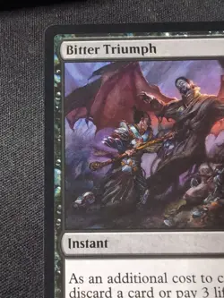 MTG - Bitter Triumph - Free P+P - Image 8