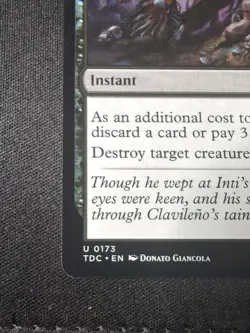 MTG - Bitter Triumph - Free P+P - Image 9