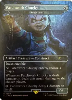 Patchwork Chucky - Stuffy Doll - 880 / English / Near Mint MTG - Image 2