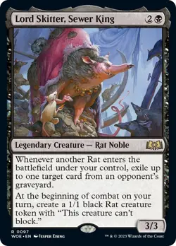 Lord Skitter, Sewer King - 97 / English / Near Mint MTG - Image 2