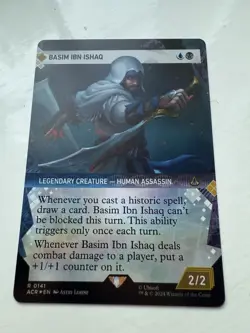 Basim Ibn Ishaq Showcase Foil - Universes Beyond: Assassin's Creed MTG - Image 2