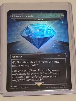 Chaos Emerald Lotus Petal Blue 7033 Secret Lair - Image 3