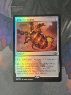 Ruby Medallion - Foil | 7% Off 2+ | MH3 | NM | MTG - Image 2