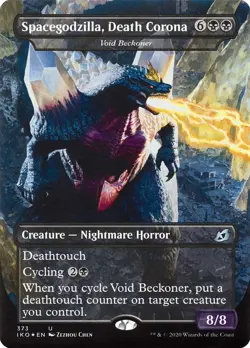 Spacegodzilla, Death Corona - Void Beckoner - 373 / English / Near Mint MTG - Image 2