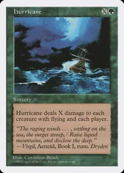 Hurricane [Fifth Edition] Magic MTG - Image 1