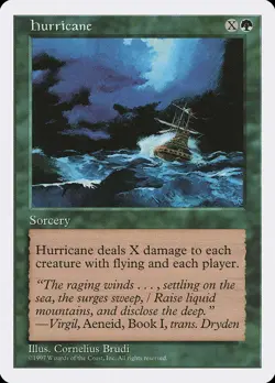 Hurricane [Fifth Edition] Magic MTG - Image 2