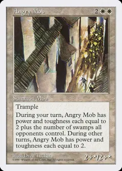 Angry Mob [Fifth Edition] Magic MTG - Image 2