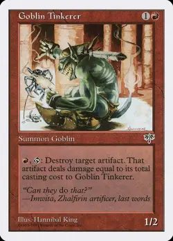 Goblin Tinkerer [Anthologies] Magic MTG - Image 1