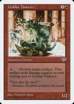 Goblin Tinkerer [Anthologies] Magic MTG - Image 2
