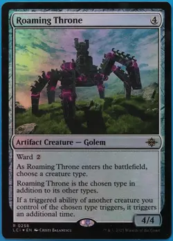 Roaming Throne FOIL The Lost Caverns of Ixalan PLD Rare CARD (498070) ABUGames - Image 1