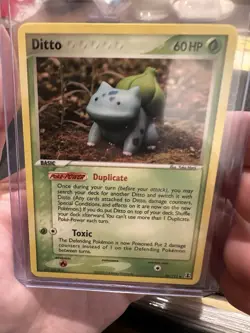 PokÃ©mon EX Delta Species Ditto (Bulbasaur) Card 36/113 Near Mint TCG 2005 - Image 1