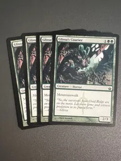 4x Glissa's Courier | Mirrodin Besieged | MTG Magic Cards - Image 1