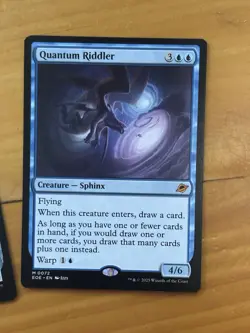 Quantum Riddler (Refular) M/NM Magic: The Gathering MTG Edge Of Eternities - Image 1