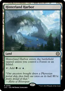 Hinterland Harbor - Near Mint MTG Commander: The Lost Caverns of Ixalan - Image 1
