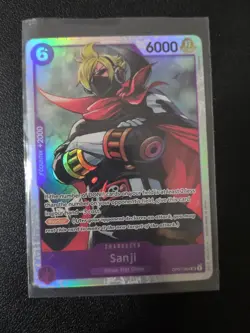 One Piece CCG Sanji OP07-064 500 Years in the Future Foil Card - Image 1