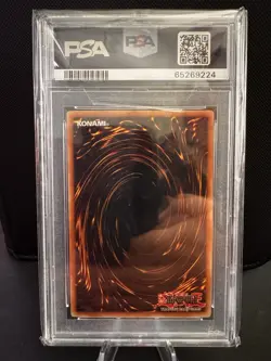 PSA 8 Yugioh Sacred Phoenix of Nephthys FET-EN005 Ultimate Rare 1st Edition - Image 2