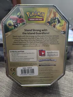 Pokemon Tin- Tapu Koko GX Island Guardians Factory Sealed 2017 - Image 4