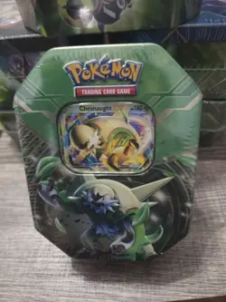 Pokemon 2014 X&Y Kalos Power Tin Chestnaught EX NEW & SEALED - Image 3