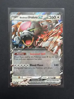 Pokémon TCG - S&V - Twilight Masquerade - Bloodmoon Ursaluna EX - 141/167 - Image 1