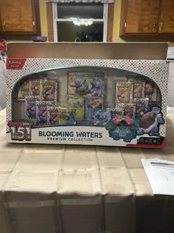 Pokemon Scarlet & Violet 151 Blooming Waters Premium Collection Sealed - Image 1