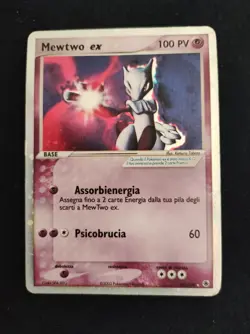 Pokemon Mewtwo Ex ITA - Holo Condition 101/109 Not Charizard Crystal - Image 3
