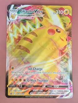 Pokemon TCG Pikachu Vmax SWSH286 Promo Jumbo - Image 1