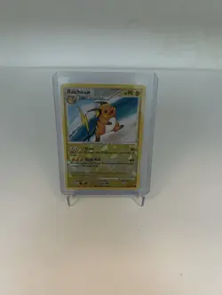 Pokémon TCG Raichu 003/017 Pop Series 9 Reverse Holo LP - Image 5
