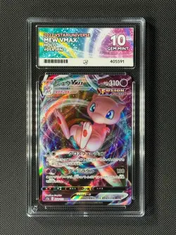ACE 10 Mew VMAX 054/172 Japanese Pokémon Card VSTAR Universe s12a Holo GEM MINT - Image 1