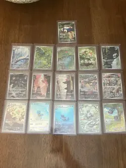 Japanese 151 sv2a Pokemon Lot / ALL NEAR MINT I FULL ARTS I - Image 2