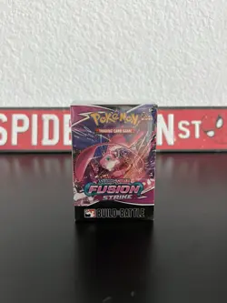 Pokemon TCG Sword Shield Fusion Strike Build And Battle Box Sealed 4 Packs NEW - Image 3