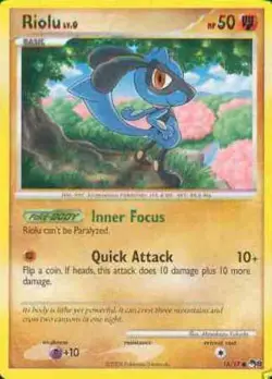 Riolu 16/17 POP Series 8 Promo Common PERFECT MINT! Pokémon - Image 1
