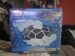 Pokémon TCG Scarlet & Violet SV07 Stellar Crown Elite Trainer Box ETB  Authentic - Image 1